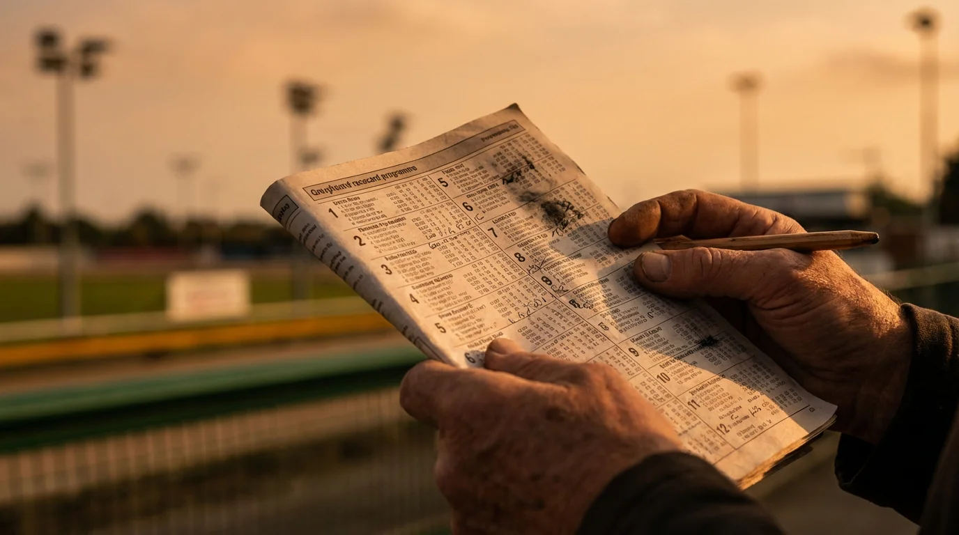 Greyhound form symbols and racecard reference